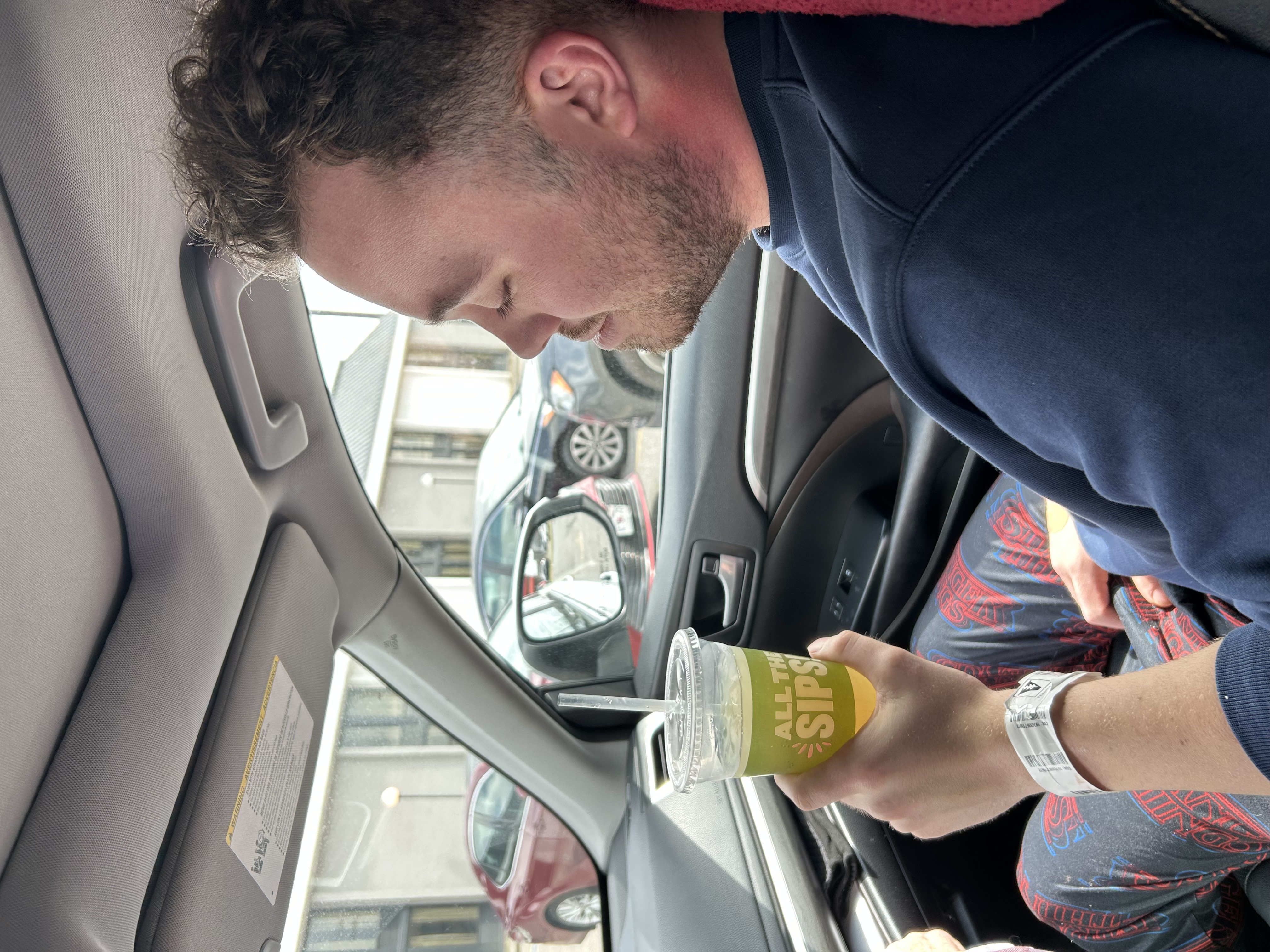 Joe taking a break in Paducah, Kentucky